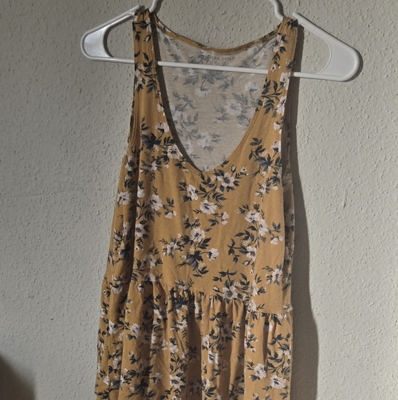 American Eagle Outfitters Tops - American Eagle  Mustard Floral Top.